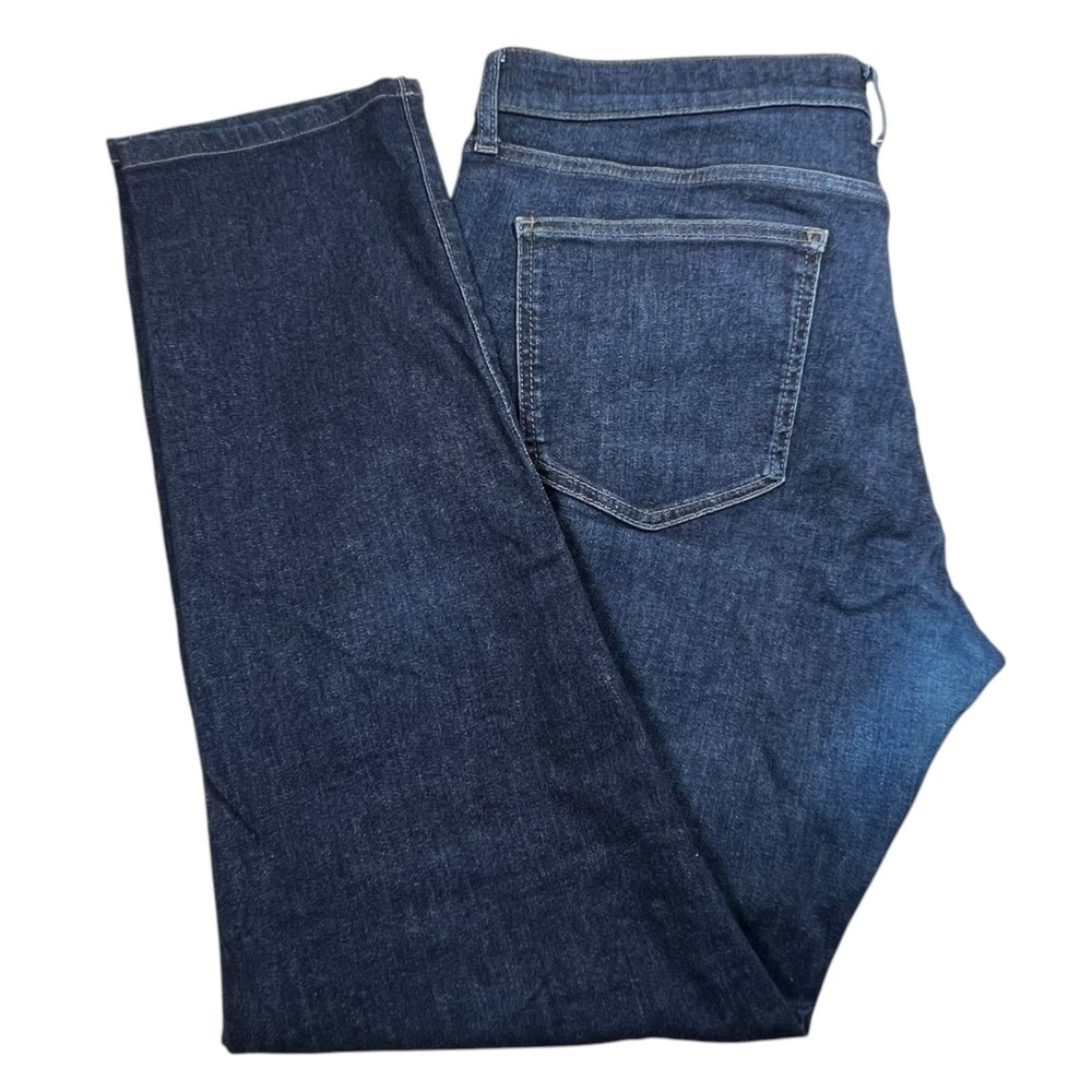 Uniqlo Jeans Mens 36X29 Slim Straight Dark Wash (Tag 36X34)